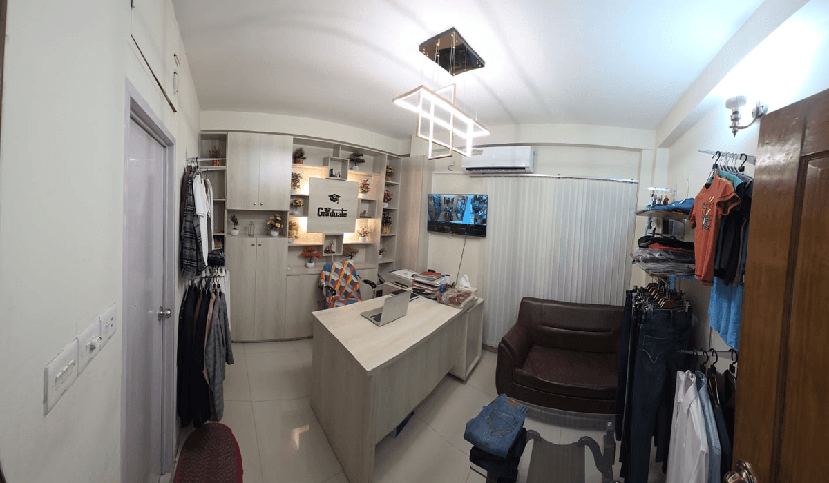 Graduate Fashion showroom